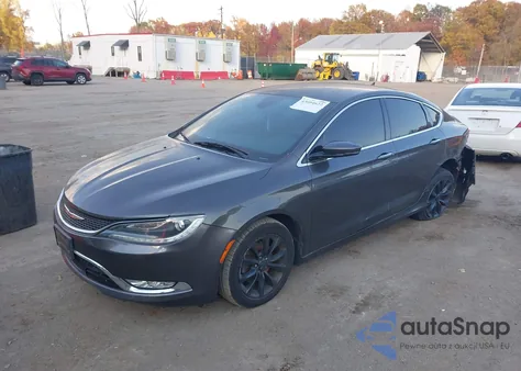 2015 Chrysler 200 C from USA, damaged, VIN 1C3CCCCB1FN565750